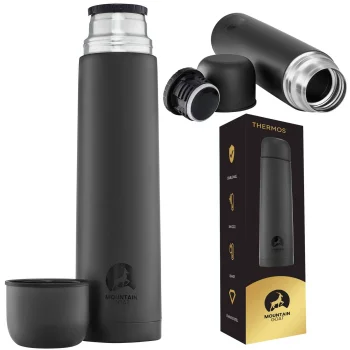 MOUNTAIN GOAT termosas 1L, juodas