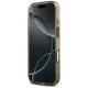 Guess IML Flower & Tonal Circle MagSafe dėklas iPhone 17 Pro, rudas