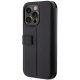 BMW BMBKP14X22RDPK atverčiamas dėklas iPhone 14 Pro Max, juodas