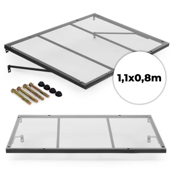 MultiGarden stogelis virš durų 113x80 cm su UV apsauga