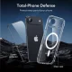 Apsauginis dėklas ir stiklas ESR Classic Hybrid MagSafe iPhone 17 Air, skaidrus