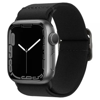 Spigen Fit Lite dirželis Apple Watch (42 / 44 / 45 / 49 mm), juodas