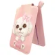 Nimmy New Big-Eye Cute Pets 2.0 Dog magnetinis kortelių dėklas su stovu, rožinis