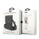 Karl Lagerfeld Monogram Plate rankinė telefonui KLWBSAMSMK, juoda