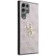 Samsung Galaxy S24 Ultra dėklas Guess 4G Big Metal Logo, rožinis