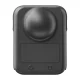 PULUZ PU789B silikoninis dėklas su objektyvo dangteliu DJI Osmo 360, juodas