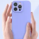 Silikoninis dėklas telefonui Samsung Galaxy A15, juodas