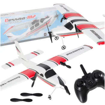 Nuotolinio valdymo lėktuvas Cessna 182, 2.4GHz