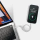 Puro Magnetinis USB-C į USB-C 60W laidas, 1m, baltas