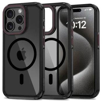 Apple iPhone 15 Pro 6.1'' Tech-Protect MagFlex MagSafe Case Cover, Black