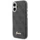 Guess 4G Script MagSafe dėklas Apple iPhone 17, Juodas
