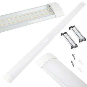 LED Surface Mounted Light Fixture 120cm 28W, Cold White