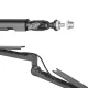 Aliuminis mikrofono stovas NanoRS RS471, juodas
