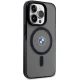 BMW IML Signature MagSafe dėklas telefonui iPhone 15 Pro, juodas