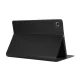 Lenovo Tab M10 HD Gen 2 10.1 (TB-X306) TPU ir PU odos dėklas, juodas