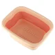 Collapsible Silicone Foot Massage and Wash Basin, 13L, Salmon