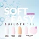 Claresa Soft&Easy Builder Gel for Nails Milky White 90g