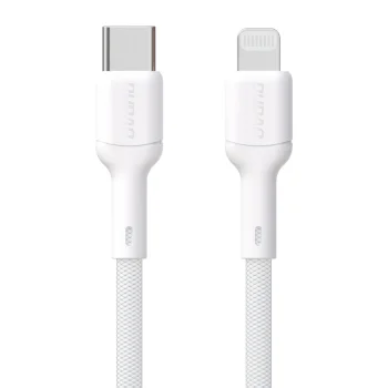 Dudao L9X 30W USB-C to Lightning Cable 2m, White