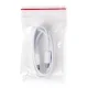Samsung EP-DA705BWE USB-C į USB-C laidas 3A 1m, baltas
