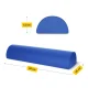 4FIZJO Massage Half Bolster for Physical Therapy, Blue