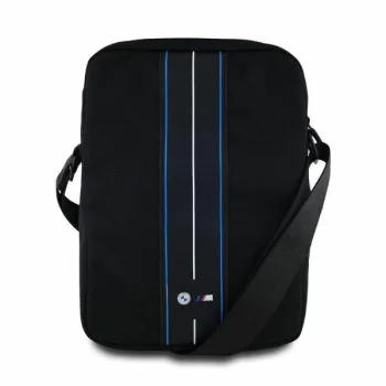 „BMW Nylon Blue Stripe“ 10" planšetinio kompiuterio krepšys, juodas