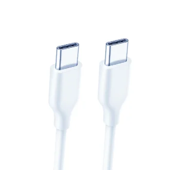 USB-C į USB-C laidas 1.8m, baltas