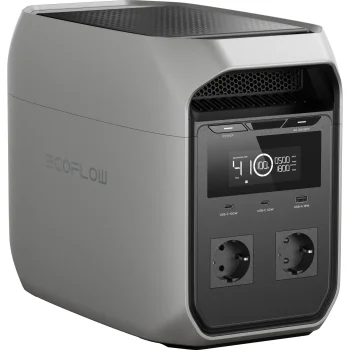 Nešiojamoji maitinimo stotelė EcoFlow DELTA 3 Classic 1024Wh 1800W, pilka
