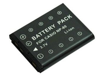 Extra Digital baterija Casio NP-80 / NP-82 modeliams