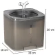 Automatic Pet Water Fountain for Dogs and Cats 2L with USB Pump and Filter