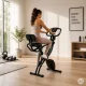 Sulankstomas magnetinis treniruoklis-dviratis MOVEPRO su atlošu ir espanderiais iki 120 kg