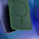 3mk Smoke MagCase dėklas telefonui iPhone Air su MagSafe, žalias