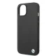 BMW Signature Logo Imprint MagSafe dėklas, skirtas iPhone 14, juodas