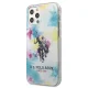 Apple iPhone 12 / 12 Pro 6.1\'\' US Polo Tie & Dye Collection Case Cover (USHCP12MPCUSML), Multicolor