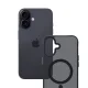 3mk iPhone 17 dėklas Smoke MagCase, juodas pusiau skaidrus