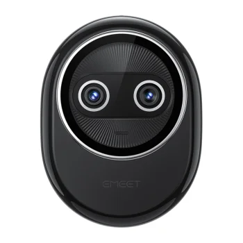 EMEET Piko+ 4K vaizdo kamera, juoda