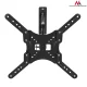 Maclean MC-759 TV ir monitoriaus sieninis laikiklis, 13-60\", iki 30 kg, juodas