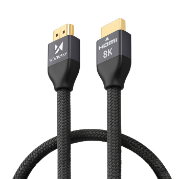 Wozinsky WHDMI-10 HDMI 2.1 Cable 8K 60Hz 1m Silver
