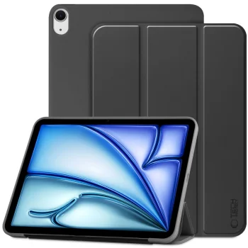 Tech-Protect SmartCase atverčiamasis dėklas iPad Air 10.9 (2020-2022) / 11 (2024), juodas