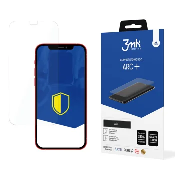 Apple iPhone 12 Mini 3MK ARC+ Protective Film Rounded Fullscreen Protector