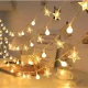 Telcon žvaigždžių ir rutuliukų girlianda 1,5m 10 LED USB, šiltai balta