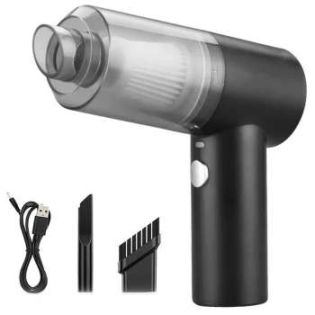 Wireless Handheld Car Vacuum Cleaner, 120W, Black