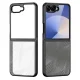 Dux Ducis Aimo dėklas Samsung Galaxy Z Flip7 telefonui, juodas