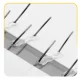Humberg 529903 Type C Staples for Plastic Welder, 8mm, 100 pcs
