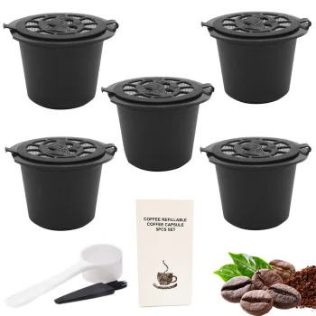 Daugkartinio naudojimo kavos kapsulės Nespresso (5 vnt.)