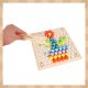 Kruzzel 00022403 Wooden Bead Mosaic Puzzle