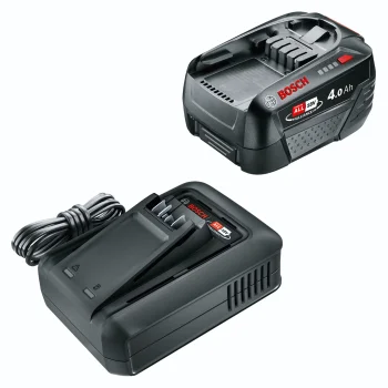 Akumuliatoriaus ir kroviklio rinkinys Bosch PBA 18V 4.0Ah + AL 18V-20 Starter Set