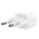 Acefast A73 Mini PD 20W GaN įkroviklis + USB-C laidas, baltas