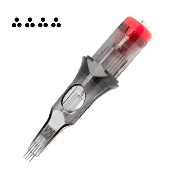 Tatuiruočių kasetės El Cartel V2 4 InRow 0.35 3RLX Long Taper (10 vnt.)