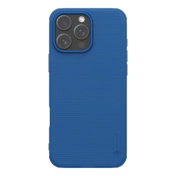 Nillkin Super Frosted Shield Pro Case for iPhone 16 Pro, Blue