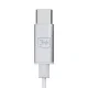 3mk USB-C laidinės ausinės su mikrofonu - Baltos